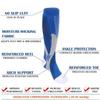 Cetaplast Athletic Compression Socks | High-Performance Graduated Compression for Enhanced Circulation, Muscle Support & Recovery | Ideal for Sports, Running, Cycling & Training | Blue | S/M view 4