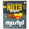 Mashd Natural Protein Nut Bars Original Flavour (Pack Of 3 X 30G) - 5G Protein Each Bars |High Protein Goodness of Dates And Peanut |No Added Refined Sugar, Preservative-Free view 1