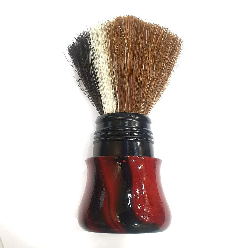 Foreign Holics Wooden Handle Shaving Brush for Men Smooth Shave (10-12 Cm)