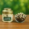 AASI Jasmine Green Tea | Loose Leaf Floral Tea | Soothing & Aromatic | No Preservatives | 100% Natural Wellness | 50g in Tin | By Shreeji International view 4