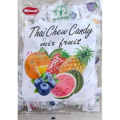 LAGOURMET ROVAN THAI CHEW CANDY WITH MIX FRUIT FLAVOUR (PACK OF 1)