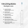 Dento-B X-9 Sonic Electric Toothbrush For Men & Women Reachargeable With 4 Brush Heads And Charging Cable 6 Brushing Modes Upto 42000 Strokes Per Minute 2 Minutes Smart Timer 30 Seconds Zone Change Reminder IPX-7 Waterproof 55DB Noise Reduction 1 Yea view 2