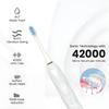 Dento-B X-9 Sonic Electric Toothbrush For Men & Women Reachargeable With 4 Brush Heads And Charging Cable 6 Brushing Modes Upto 42000 Strokes Per Minute 2 Minutes Smart Timer 30 Seconds Zone Change Reminder IPX-7 Waterproof 55DB Noise Reduction 1 Yea view 3