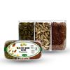 NutNuss Healthy Seed blend and Mixed Raisins Combo Pack| Mix of Pumpkin Seeds+Flax Seeds +Sunflower seeds and Mix of Golden,Black and Green Raisins| 430 G| Healthy snack combo view 2