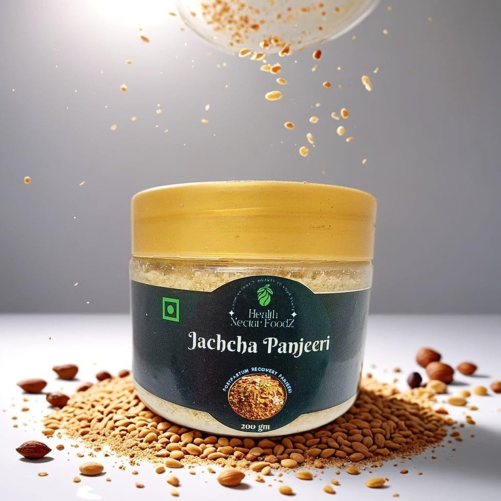 200 gm Homemade Postpartum food for new mothers | No preservatives | Provides strength and stamina | Post delivery stress and weakness recovery | Used A2 Cow ghee | Cononut | Gond | Seeds