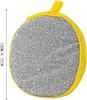 ARKETICK 2 in 1 Kitchen Sponge Double-Sided Multicolor Cleaning Sponge Pot Pan Dishwashing Sponge Reusable Household Cleaning Tools Dishwashing Brushes [Pack of 5] view 3