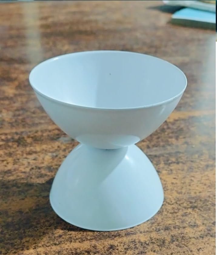 MIS Handicraft Incense Stick Holder Metal Incense Holder Agarbatti Stand Agarbatti Holder Candle Holder Beautiful Candle Stand for Office and Home Decor.(White)