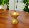 MIS Handicraft Incense Stick Holder Metal Incense Holder Agarbatti Stand Agarbatti Holder Candle Holder Beautiful Candle Stand for Office and Home Decor.(White) view 3