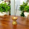 MIS Handicraft Incense Stick Holder Metal Incense Holder Agarbatti Stand Agarbatti Holder Candle Holder Beautiful Candle Stand for Office and Home Decor.(White) view 4
