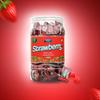 Mayurs Gels | Jelfiee Strawberry Flavoured Jelly Candy Jar | 580 gms | Sweet fruity experience | Ideal for Gifting and Everyday Enjoyment view 2