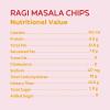 Pueritia Ragi Masala Protein Chips - Millet Chips, Gluten-Free, Healthy Snack - No Palm Oil, No Added Preservatives, No Additives. (Pack of 12-55 gm each) view 2