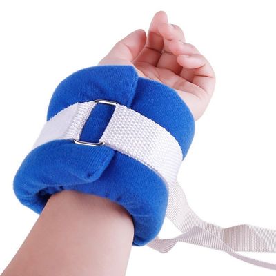 1Pcs Bedridden Patient Restraint Belt-Blue | Designed To Be Easily Washable | Can Be Used On Beds, Wheelchairs