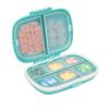 BYRM Pill Medicine Organizer Storage Box with 8 Compartments - Moisture Proof, Made of Food Grade Cereal Fiber, BPA free Wheat Straw Material, Ideal for Travel, Pocket, Purse, Daily Pill Case, Portable Medicine Vitamin Holder Container - 1 Pc view 1