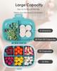 BYRM Pill Medicine Organizer Storage Box with 8 Compartments - Moisture Proof, Made of Food Grade Cereal Fiber, BPA free Wheat Straw Material, Ideal for Travel, Pocket, Purse, Daily Pill Case, Portable Medicine Vitamin Holder Container - 1 Pc view 2