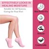 Adbeni Imported Silicone Socks for Women | Moisturizing Gel Spa Socks for Cracked Heels & Dry Feet, Foot Repair with Vitamin E & Natural Oils | Soft, Reusable, Heel Therapy | Random Color 2 Pair view 4