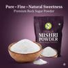 NatureVit Dhaga Mishri Powder 200g | Pure Rock Sugar Candy Powder | Dhage Wali Mishri for Prasad, Sweets & Ayurvedic Use | Natural Sweetener view 3
