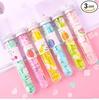KT- Paper soap strips usefull to hand wash purpose. Scented Soap Bath Flakes | petal soap flakes Tube Shape Bottle Paper Soap For Travelling for men/women/kids. Pack of 3pcs view 2