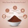Matritva Care Manjishta Powder (100g) | Ayurvedic Blood Cleanser & Skin Glow Support | Herbal Detox Supplement | Natural Madder Root Powder for Face & Body | Supports Digestion & Womens Wellness view 3