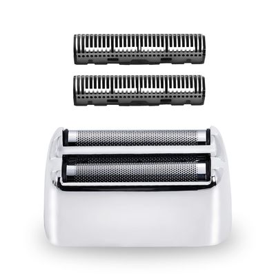 Ubervia Replacement Brush Heads - Compatible with bab-yli-ss pro barbe-rology double foil shaver | FXFS2 Replacemnet Foil and Cutter Compatible with Babyliss PRO Barberology Double Foil Shaver Shaver