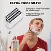 Ubervia Replacement Brush Heads - Compatible with bab-yli-ss pro barbe-rology double foil shaver | FXFS2 Replacemnet Foil and Cutter Compatible with Babyliss PRO Barberology Double Foil Shaver Shaver view 2