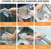 Black Sparrow Scrubbing Pad Wire - Stainless Steel Scrubber Non-Scratch Wire Dishcloth, Multifunctional Dishwashing Sponge, Easy Reusable Cleaning Supplies for Kitchen (3) view 3