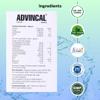 ADVINCAL All-in-One Calcium Tablets with Omega-3 Fatty Acids, Vitamin K2-7, Magnesium & Zinc | High-Absorption Calcium Citrate Maleate for Strong Bones, Joints & Muscles | Men & Women (50) (5) view 3