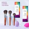 V3l Make-Up Brush Cleanser powerful, fast-drying solution designed to cleanse, disinfect, and condition both natural and synthetic makeup brushes. 250ml view 3