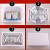 bnf 4 Pieces Foil Insulation Bags Package Liners for Packing Frozen and Hot Food 52x32x37cm|Home & Garden | Food Storage Bags view 3