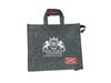 Henry Harvin Black Jute Bag for Office, School, and Daily Use | Eco-Friendly & Washable Tiffin Bag with Vegan Leather Handle (15x10 inch) view 2
