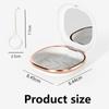 Denture Box Case,Retainer Case,Slim Aligner Retainer Case with Mirror,ravel-Friendly,Aligner Case Easy to Clean(Blue) (Blue) view 2