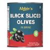 Abbie's Black Sliced Olives in Brine, 3 kg Tin view 1