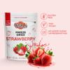 DELICIO Freeze Dried Strawberry Cubes (15gm) | 100% Natural, Vegan, Gluten-Free Snack | No Preservatives & No Added Sugar | Healthy Snack for Kids & Adults view 3