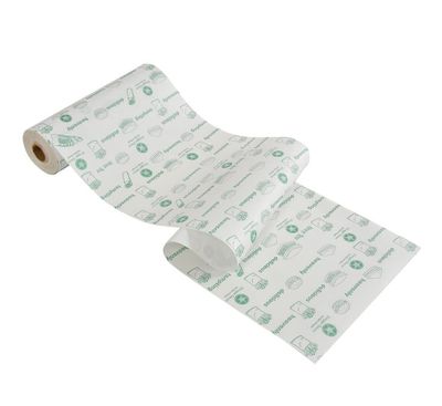 Dingga Decor Food Wrapping Paper Roti Wrap|Food Grade|Non Stick I Microwave Safe|Butter Paper|Non Printed|Coreless Roll Inside 100% Hygienic (90) Meter