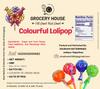 GROCERY HOUSE Classic Colourful Lollipops 400 Grams | Colourful Candy Treats | Kids & Party Favors view 2