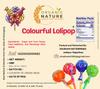 ORGANIC NATURE Classic Colourful Lollipops 900 Grams | Colourful Candy Treats | Kids & Party Favors view 2