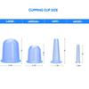 7 Pcs Silicone Cupping Therapy Set for Face & Body  Anti-Cellulite Vacuum Massage Cups for Skin Firming & Pain Relief | Reusable Acupressure Facial & Body Cupping Set view 3