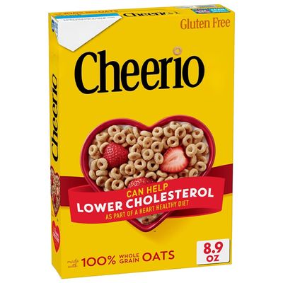 Cheerio Originals Heart Healthy Cereal, Gluten Free Cereal with Whole Grain Oats 252g (Imported)
