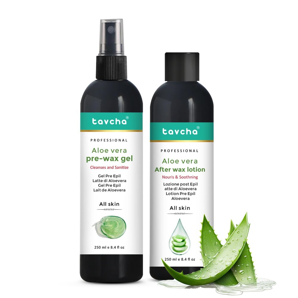 Aloevera Pre Waxing Gel & Post Waxing Lotion | Good For All Skin | Salon Special