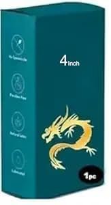 Drag-on 6-Inch Condoms for Men | Premium Latex, Lubricated, Comfortable