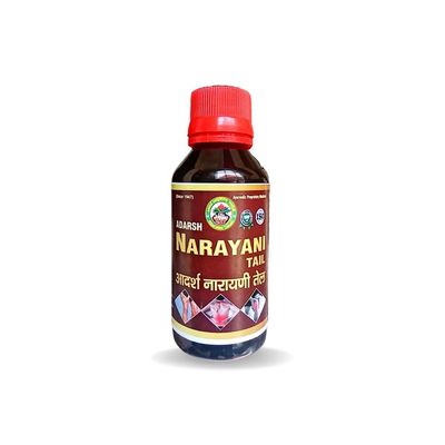 Adarsh Ayurvedic Pharmacy Narayani Oil | Aches Relief | Natural & Soothing Formula | Pain Relief (455ml)