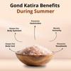 GROCERY JONES Natural Gond Katira | Almond Gum Badam Pisin, Tragacanth Gum | High Cooling Properties | 100% Natural Superfood | 200gm view 4
