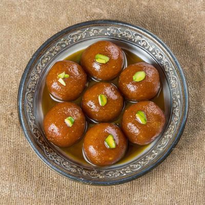 Sugar-Free Gulab Jamun, Diabetic-Friendly Indian Dessert-500gm Sugarless Bliss, Suitable for Dieters and Diabetics