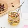 AAHISHAN 2 in 1 Stainless Steel Drinking Spoon Straws Reusable Washable Metal Cocktail Spoons Tea Filter Stir Spoon Straws for Drinking (Pack of 2) view 2