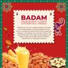SWAAD SAFAR Badam Drink mix Thandai Powder with Almonds, Pistachios, Cashews, Saffron & Rose Petals | No Artificial Flavors | Traditional Badam Milk Mix (Pack of 1) view 4