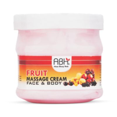 ABH Fruit Massage Cream Nourishing & Brightening Formula with Natural Fruit Extracts | Revitalizes Dull Skin, Adds Glow & Hydration | Suitable for All Skin Types