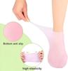 1 Pair Silicone Gel Moisturizing Socks for Cracked Heels, Dry Feet & Callus Care  Hydrating Foot Spa Socks for Men & Women  Reusable, Washable Heel Protectors for Soft Feet view 2