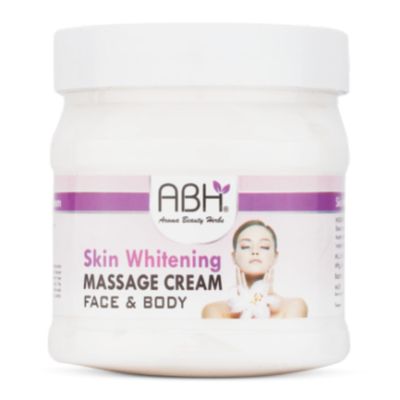 ABH Skin Whitening Massage Cream Brightening & Even Tone Formula | Helps Fade Dark Spots, Pigmentation & Tan | Deep Nourishment for Radiant Skin | Suitable for All Skin Types