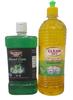 Clean Off Dish Wash Liquid & Hand Wash | Powerful Grease Remover and Skin-Friendly Formula for Utensils and Hands | Long-Lasting Freshness (1 liter each) view 1