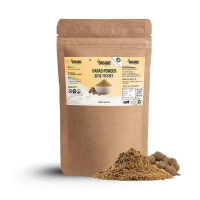 ORGANIC ANAND Harad/Haritaki Powder(200 Grams) | Terminalia Chebula | Kadukkai Podi/Karakkaya Pudiyamu | No Added Preservatives