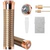 BLIBEE Upgrade Facial Hair Removal for Women, Rechargeable Hair Removal Device, Painless Face Electric Razor/Shaver for Lip, Arms, Face, Peach Fuzz (Coppery) view 1